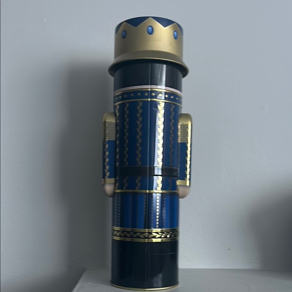 Blue and Gold Nutcracker Figurine - Picture 3 of 7